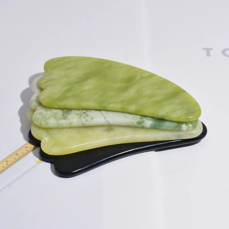 Xiuyan Gua Sha Scraper Massage Board Face Massager Natural Stone