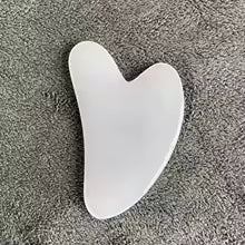 Gua Sha Massage Board for Face Rose Pink Guasha Plate Jade Face Massager Scrapers Tools for Face Neck Back Body