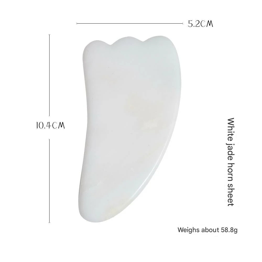 Xiuyan Gua Sha Scraper Massage Board Face Massager Natural Stone