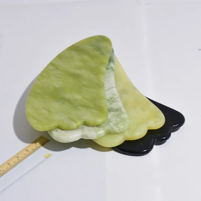 Xiuyan Gua Sha Scraper Massage Board Face Massager Natural Stone