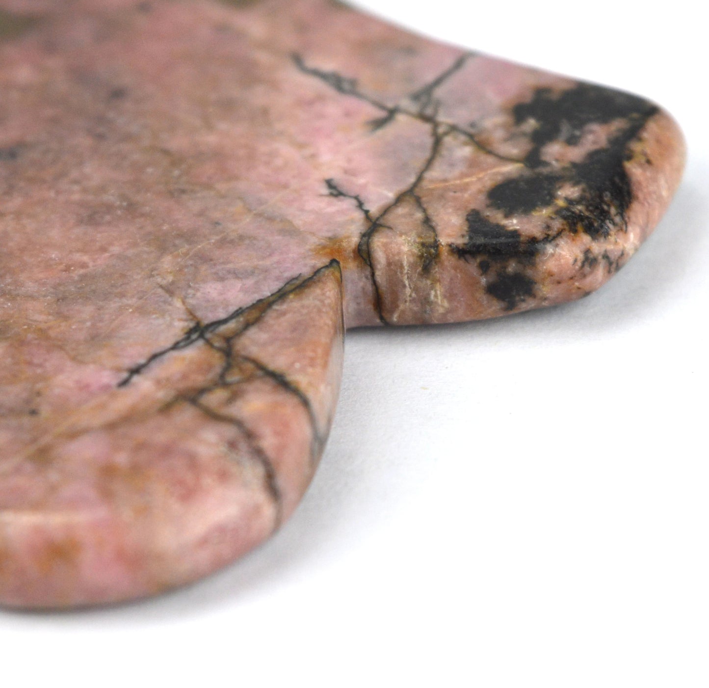 Natural Rhodonite jasper Gua Sha Tool Natural Tightening Skin Facial Beauty Body Guasha Massage Tool Skin Care Relax