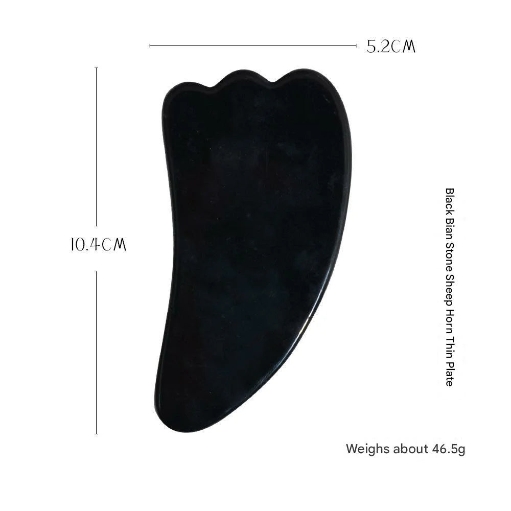 Xiuyan Gua Sha Scraper Massage Board Face Massager Natural Stone